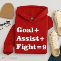 Goal Assist Fight Hoodie thumb 4