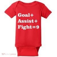 Goal Assist Fight Baby Bodysuit thumb 0