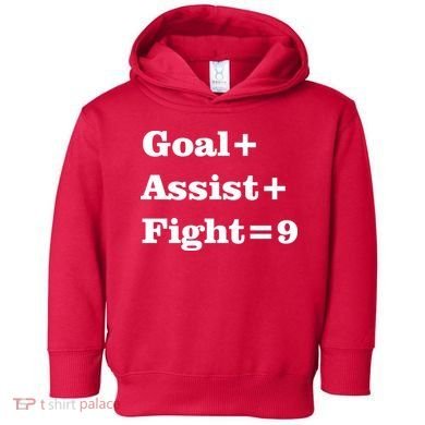 Goal Assist Fight Toddler Hoodie