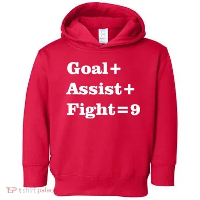 Goal Assist Fight Toddler Hoodie