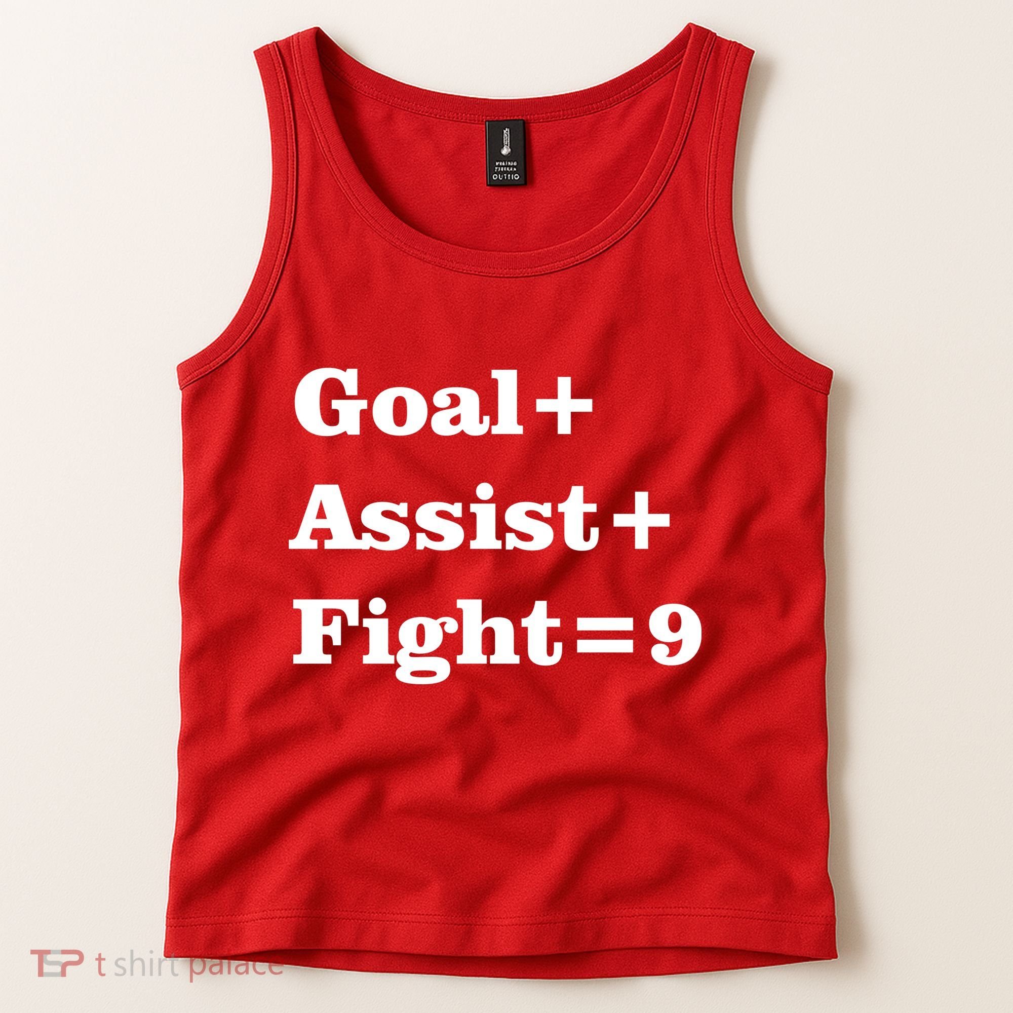 Goal Assist Fight Tank Top