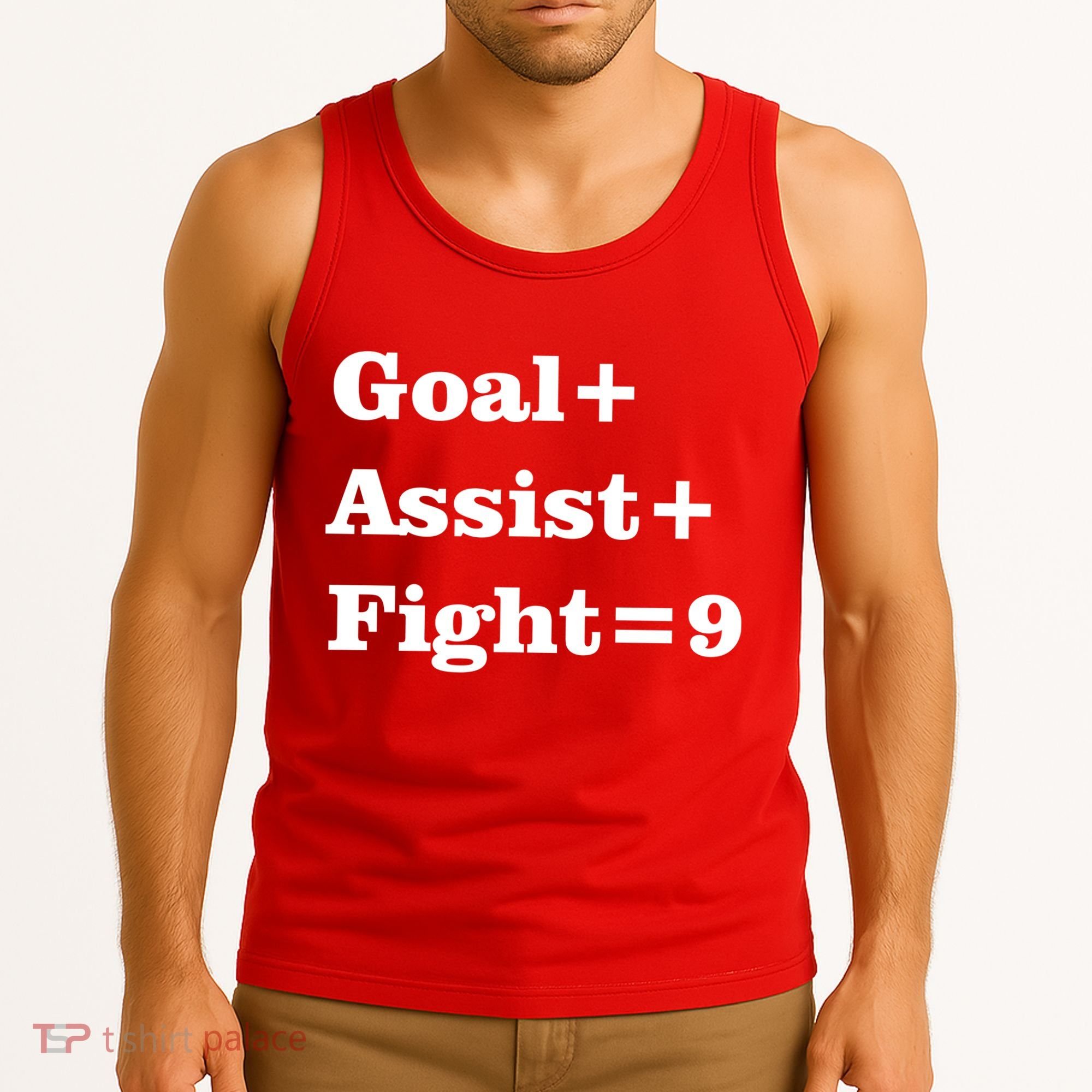 Goal Assist Fight Tank Top