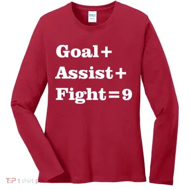 Goal Assist Fight Women's Long Sleeve Shirt