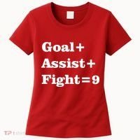 Goal Assist Fight Women's T-Shirt thumb 0