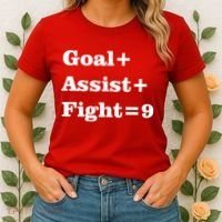 Goal Assist Fight Women's T-Shirt thumb 2