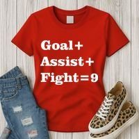 Goal Assist Fight Women's T-Shirt thumb 3
