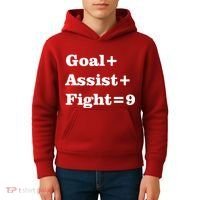 Goal Assist Fight Kids Hoodie thumb 4