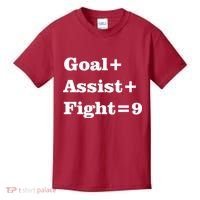Goal Assist Fight Kids T-Shirt thumb 0