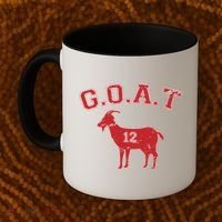 Goat 12 New England Football Fan Coffee Mug thumb 2