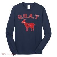 Goat 12 New England Football Fan Long Sleeve Shirt thumb 0
