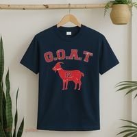 Goat 12 New England Football Fan T-Shirt thumb 2