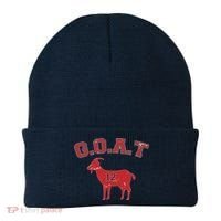 Goat 12 New England Football Fan Beanie thumb 0