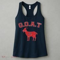 Goat 12 New England Football Fan Women's Tank Top thumb 3
