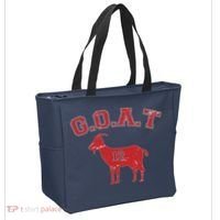 Goat 12 New England Football Fan Tote Bag thumb 2