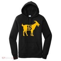 GOAT 15 Kansas City KC Football Women's Hoodie thumb 0