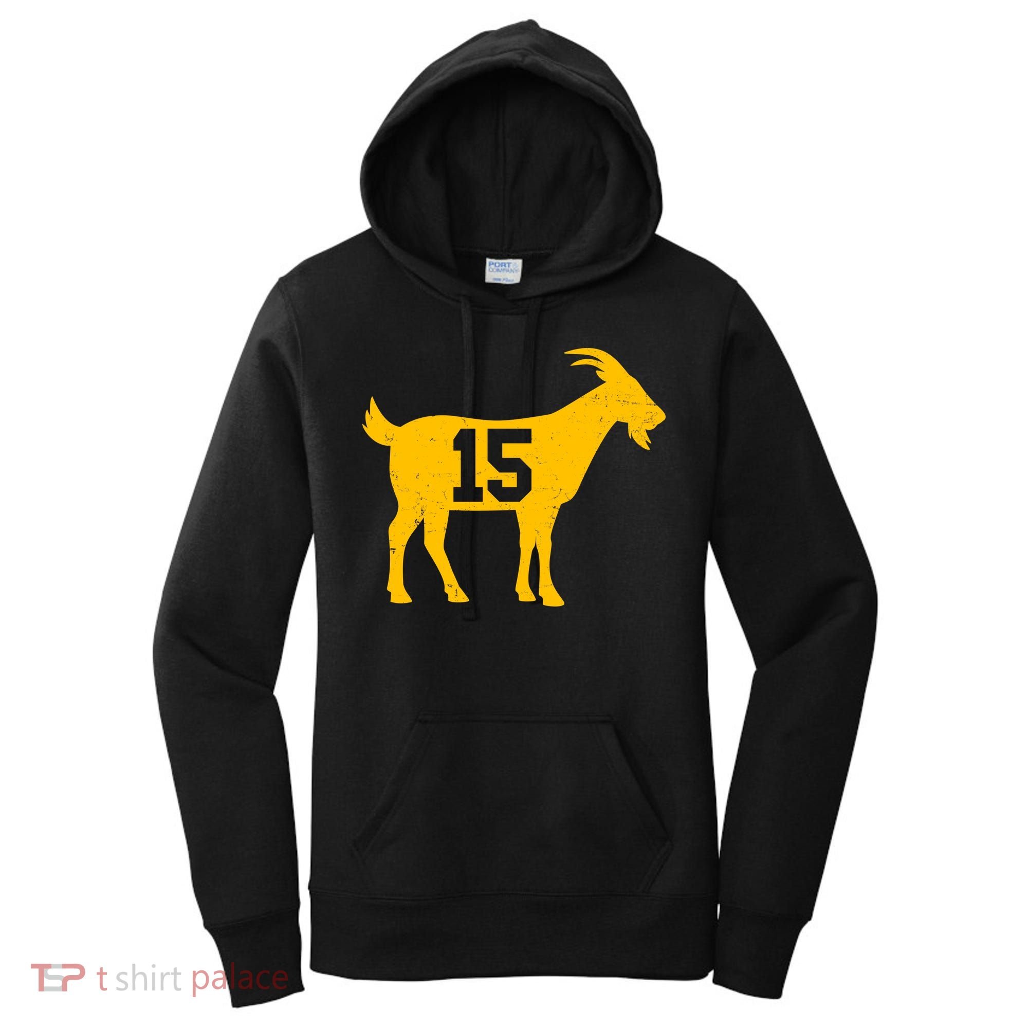GOAT 15 Kansas City KC Football Women's Hoodie