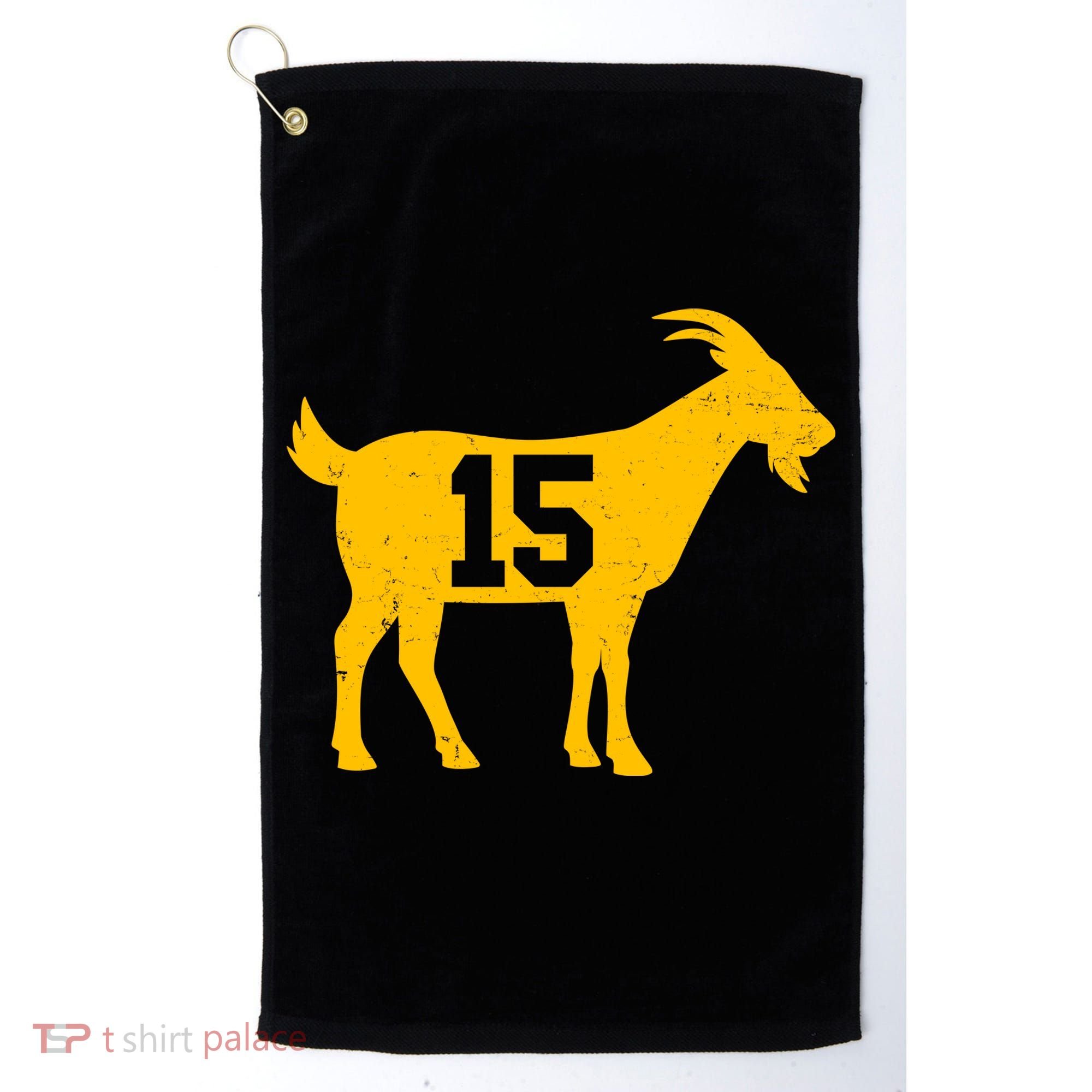 GOAT 15 Kansas City KC Football Golf Towel