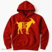 GOAT 15 Kansas City KC Football Hoodie thumb 0