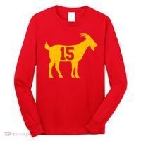 GOAT 15 Kansas City KC Football Long Sleeve Shirt thumb 0