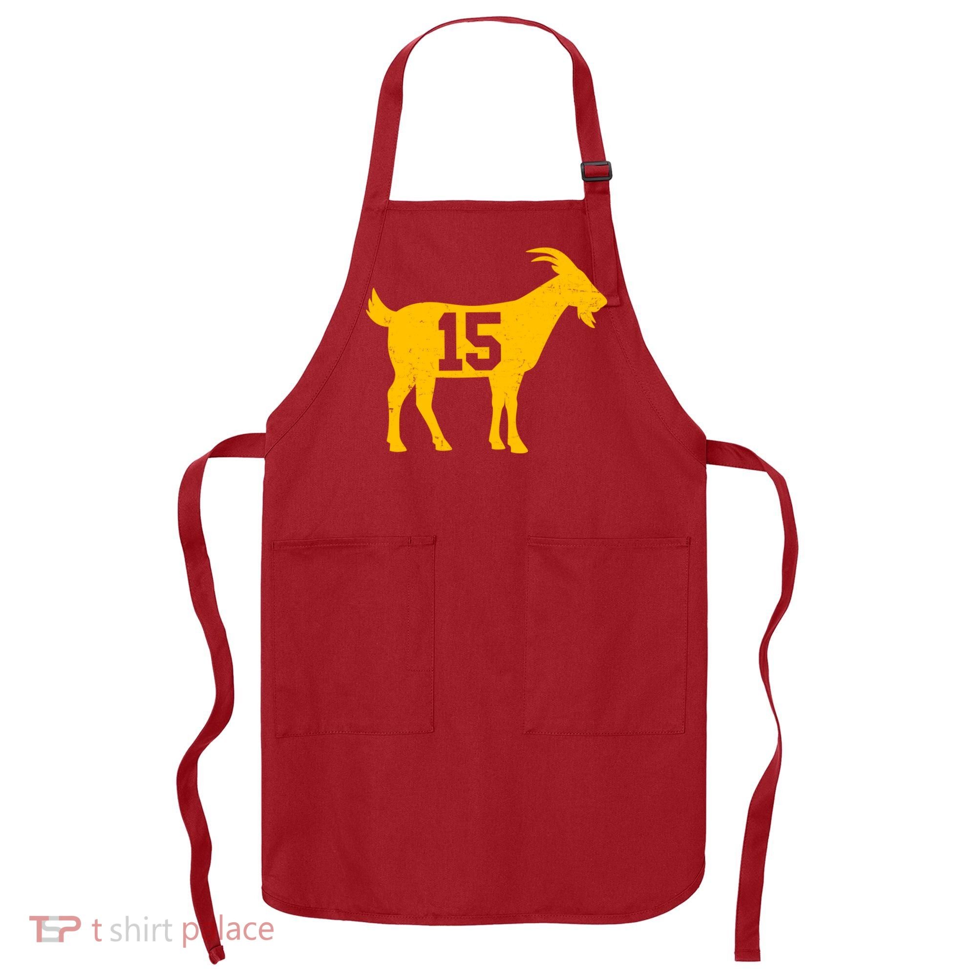 GOAT 15 Kansas City KC Football Apron