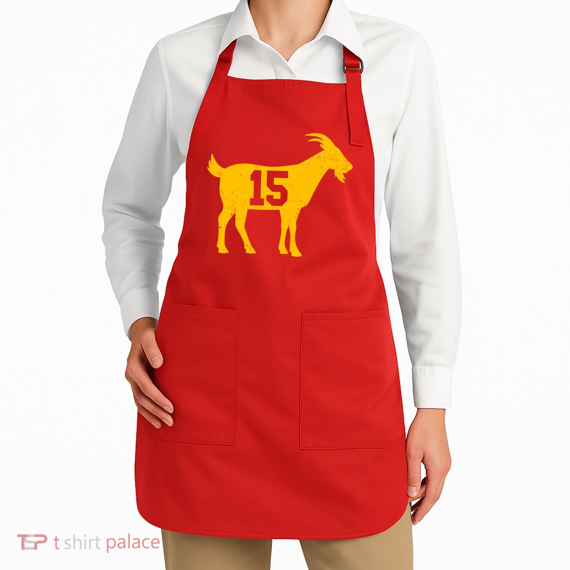 GOAT 15 Kansas City KC Football Apron
