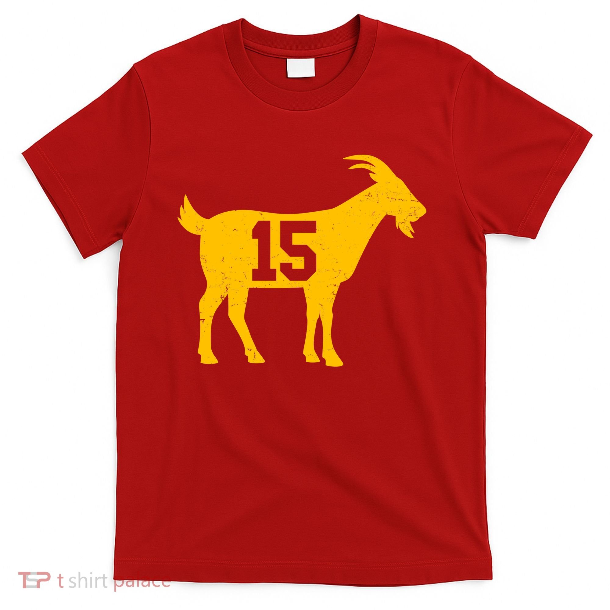 GOAT 15 Kansas City KC Football T-Shirt