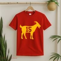 GOAT 15 Kansas City KC Football T-Shirt thumb 2