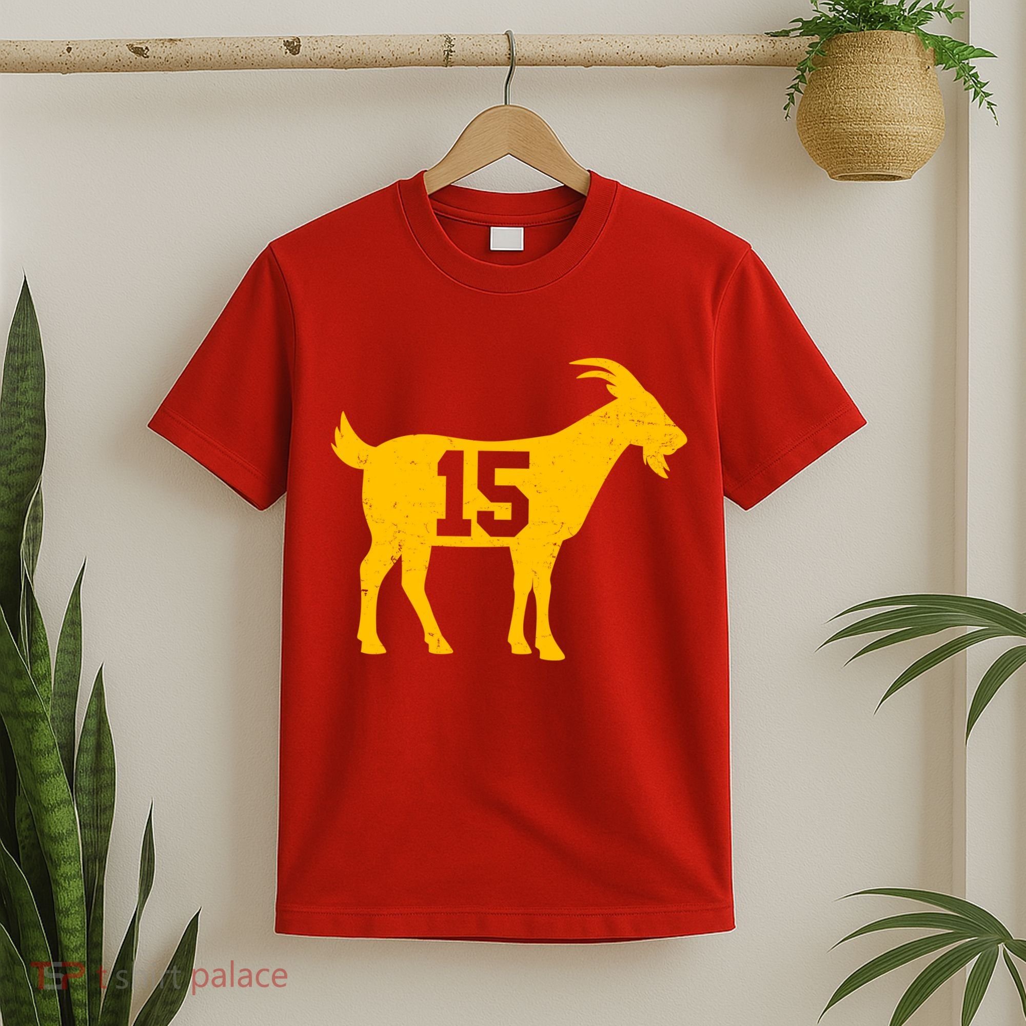 GOAT 15 Kansas City KC Football T-Shirt