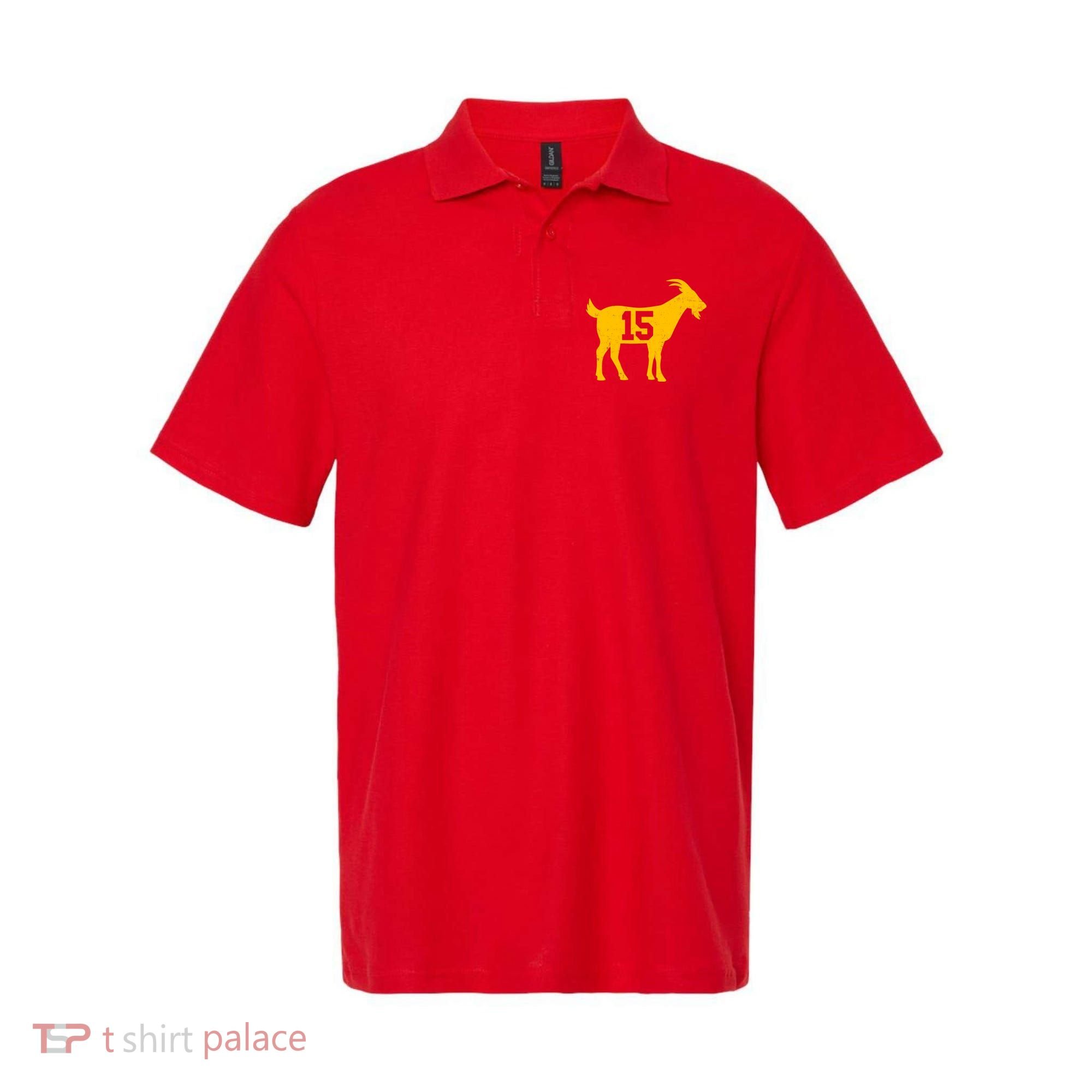 GOAT 15 Kansas City KC Football Polo