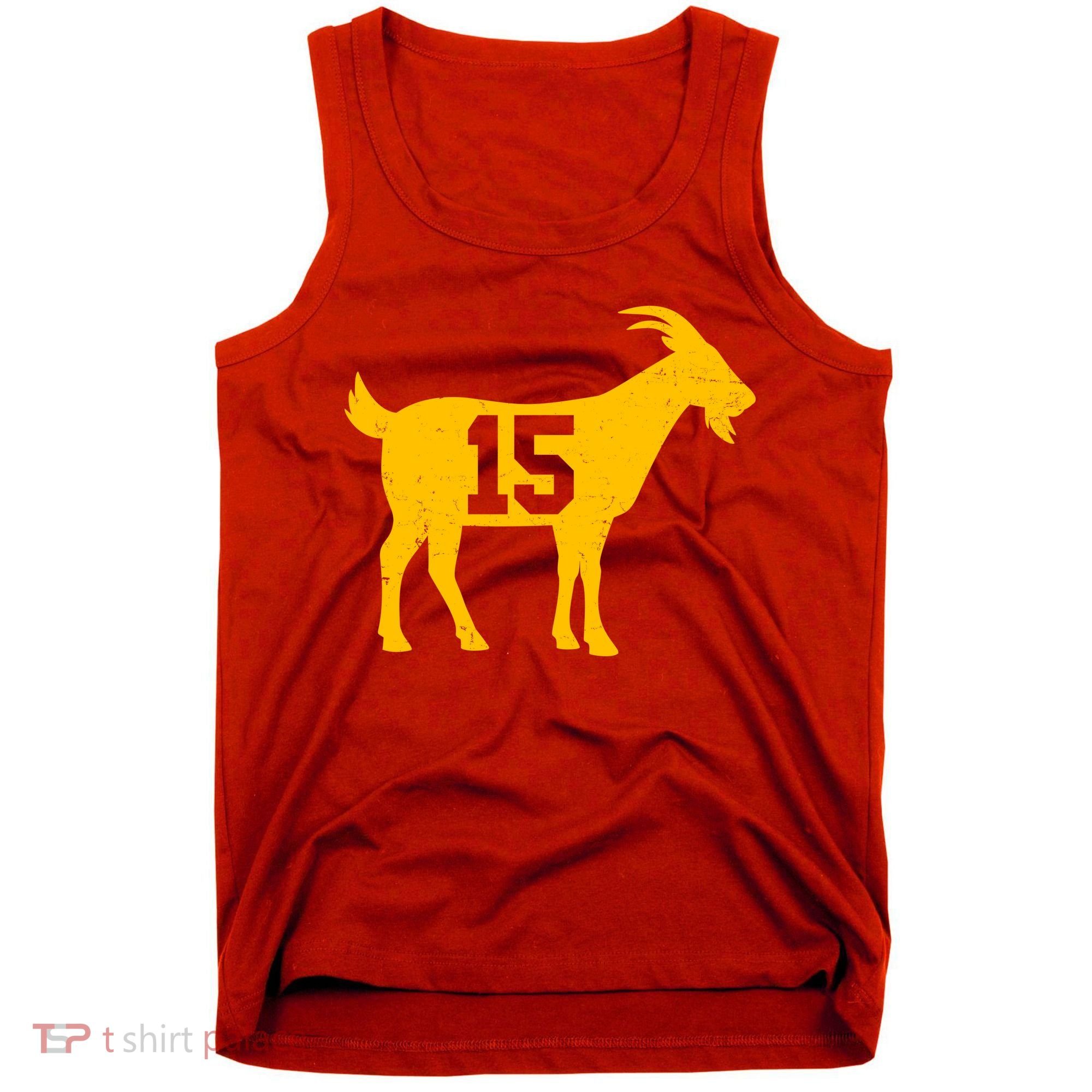 GOAT 15 Kansas City KC Football Tank Top