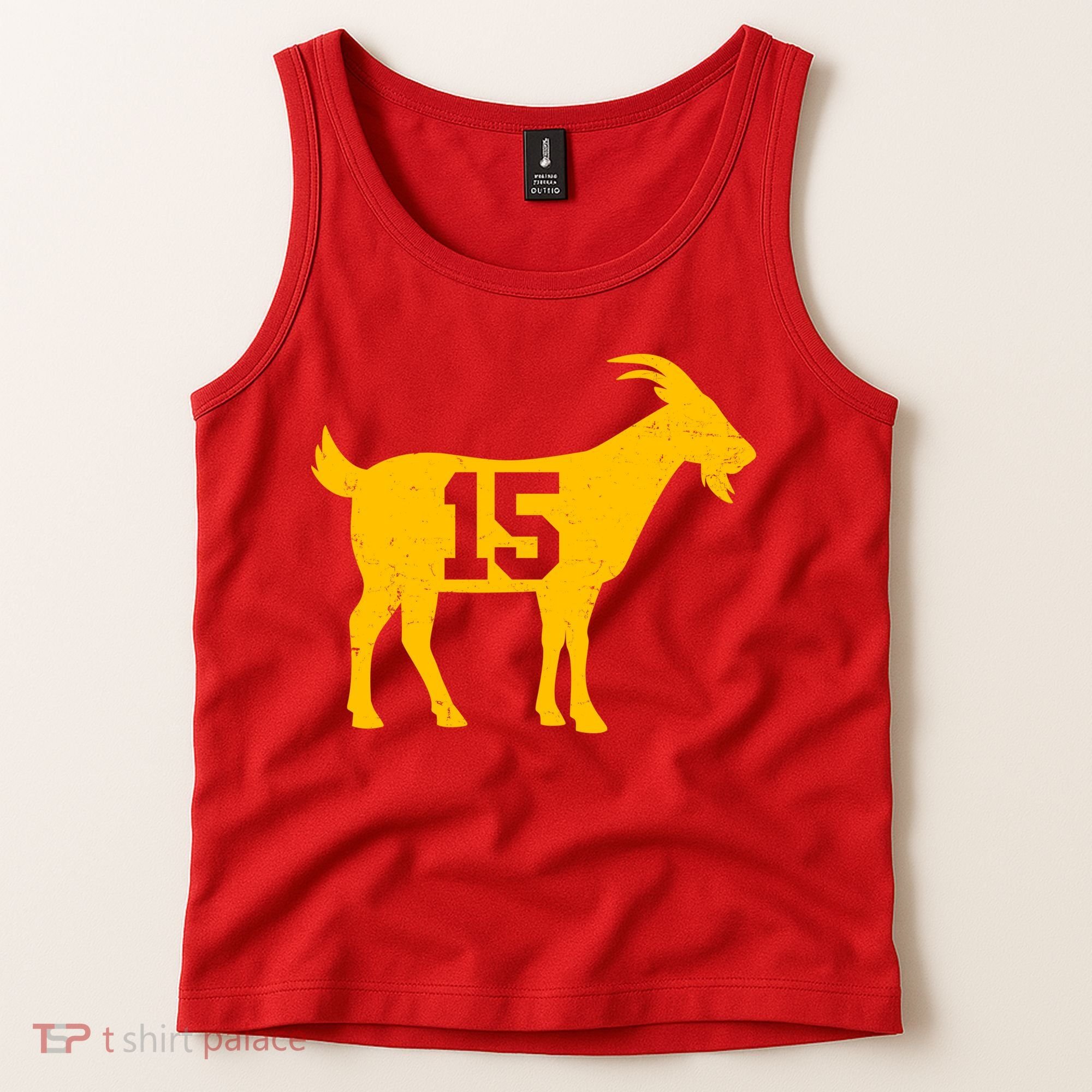 GOAT 15 Kansas City KC Football Tank Top