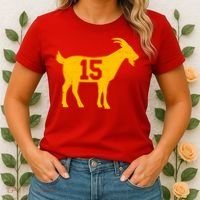 GOAT 15 Kansas City KC Football Women's T-Shirt thumb 2