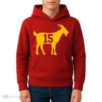 GOAT 15 Kansas City KC Football Kids Hoodie thumb 4