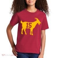 GOAT 15 Kansas City KC Football Kids T-Shirt thumb 2