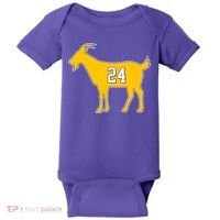 GOAT 24 Kobe Baby Bodysuit thumb 0