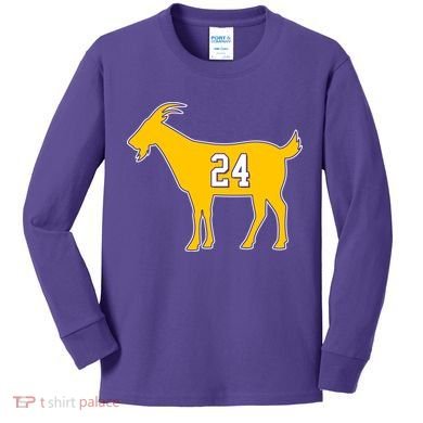 GOAT 24 Kobe Kids Long Sleeve Shirt