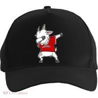 GOAT Dabbing Fantasy Football Champion Five-Panel Snapback Cap thumb 0