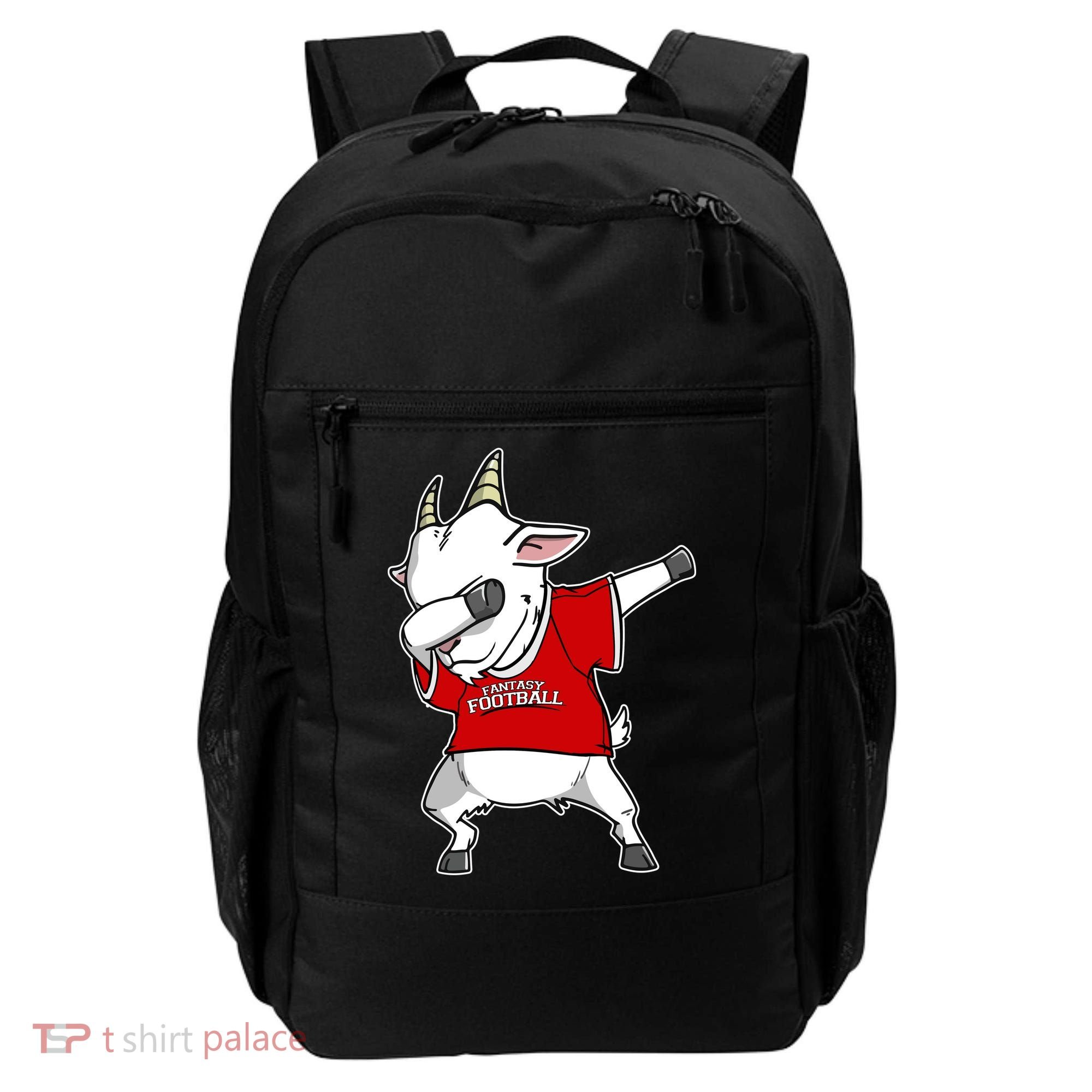 GOAT Dabbing Fantasy Football Champion Backpack