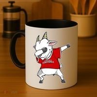 GOAT Dabbing Fantasy Football Champion Coffee Mug thumb 4