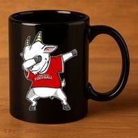 GOAT Dabbing Fantasy Football Champion 11oz C Handle Ceramic Mug thumb 3