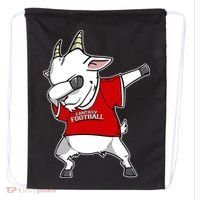 GOAT Dabbing Fantasy Football Champion Drawstring Bag thumb 0