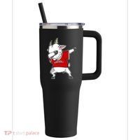 GOAT Dabbing Fantasy Football Champion 40oz Vacuum Insulated Stainless Steel Travel Tumbler thumb 0