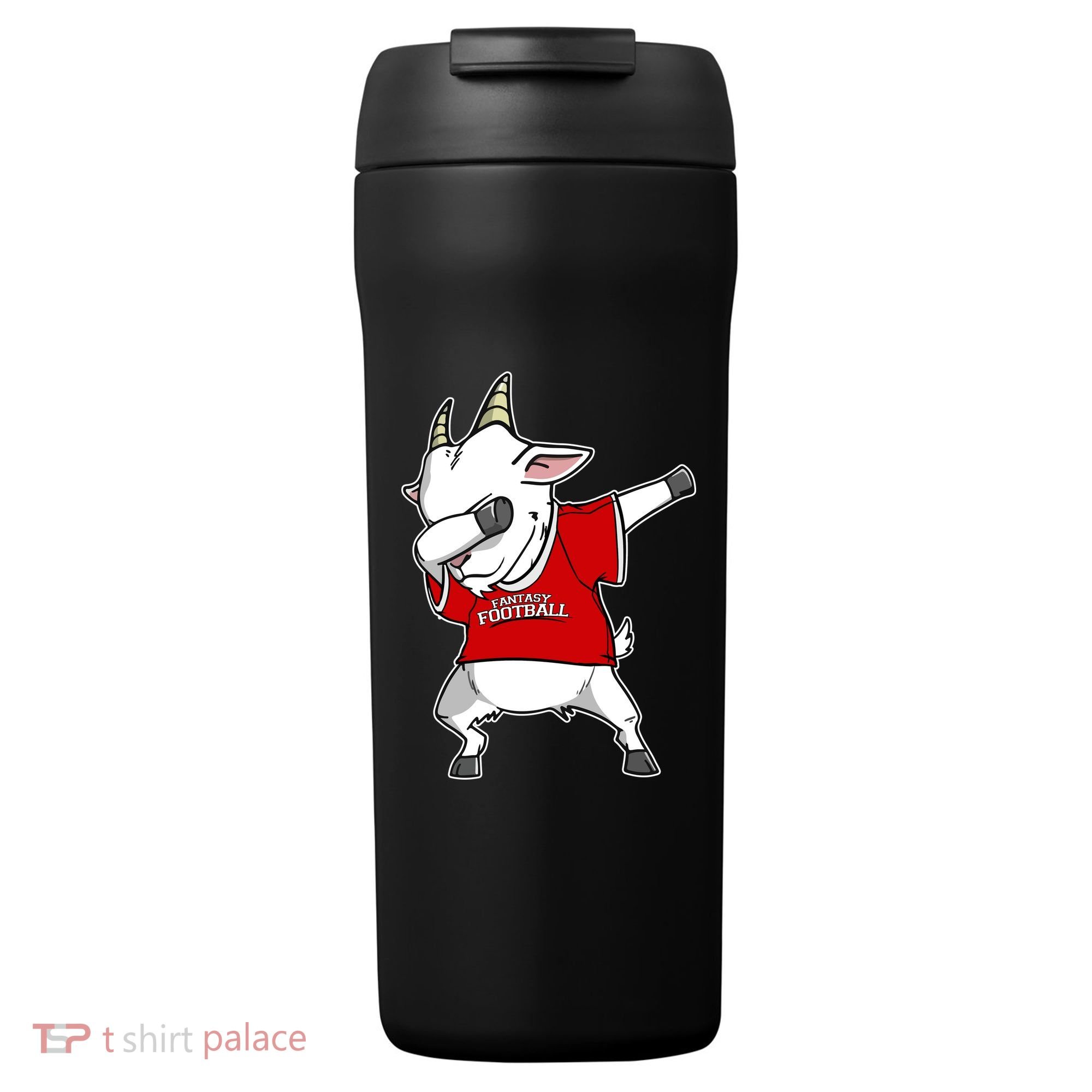 GOAT Dabbing Fantasy Football Champion 24oz Duet Stainless Steel Tumbler