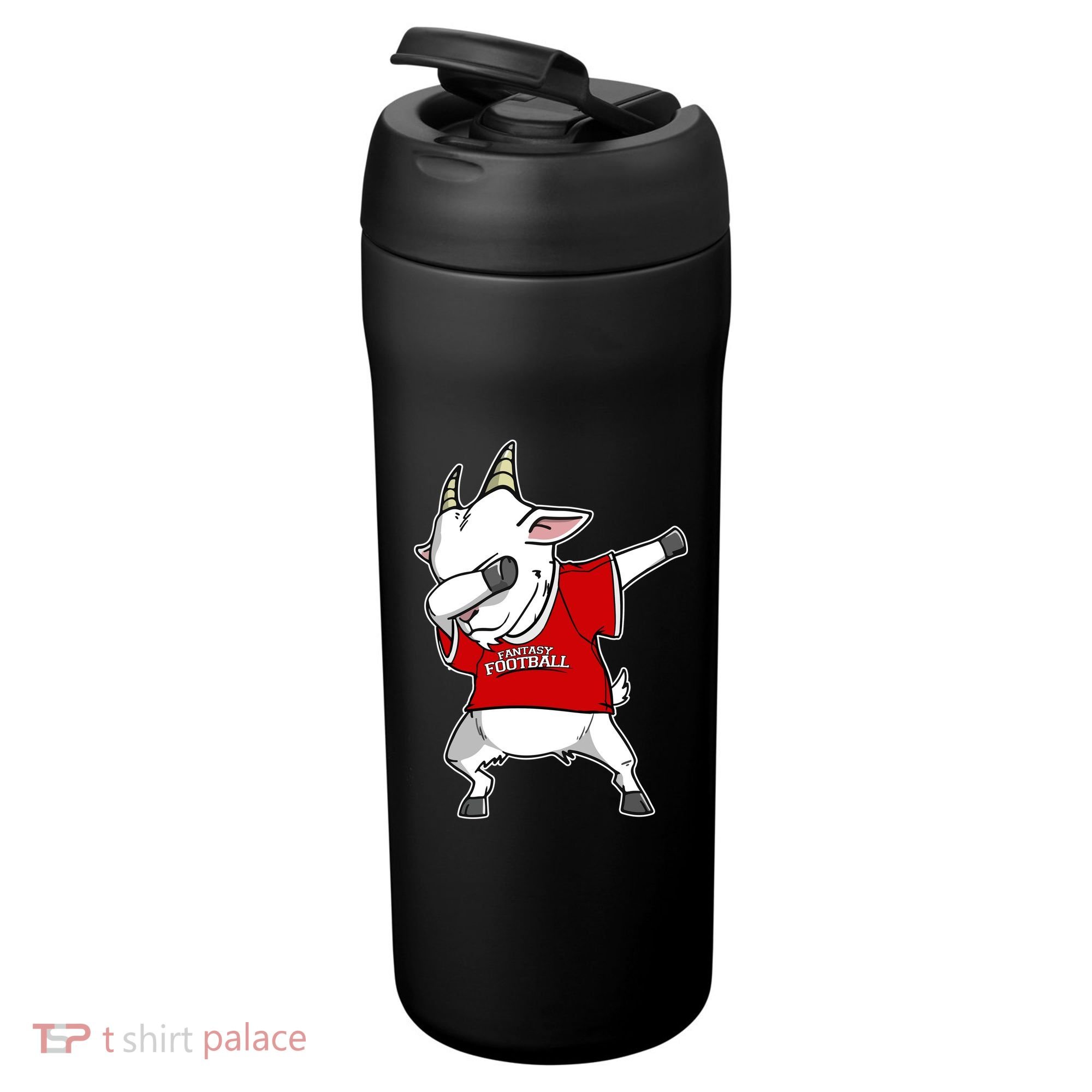 GOAT Dabbing Fantasy Football Champion 24oz Duet Stainless Steel Tumbler