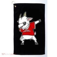 GOAT Dabbing Fantasy Football Champion Golf Towel thumb 0