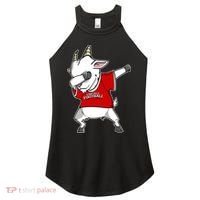 GOAT Dabbing Fantasy Football Champion Women's Perfect Tri Rocker Tank thumb 0