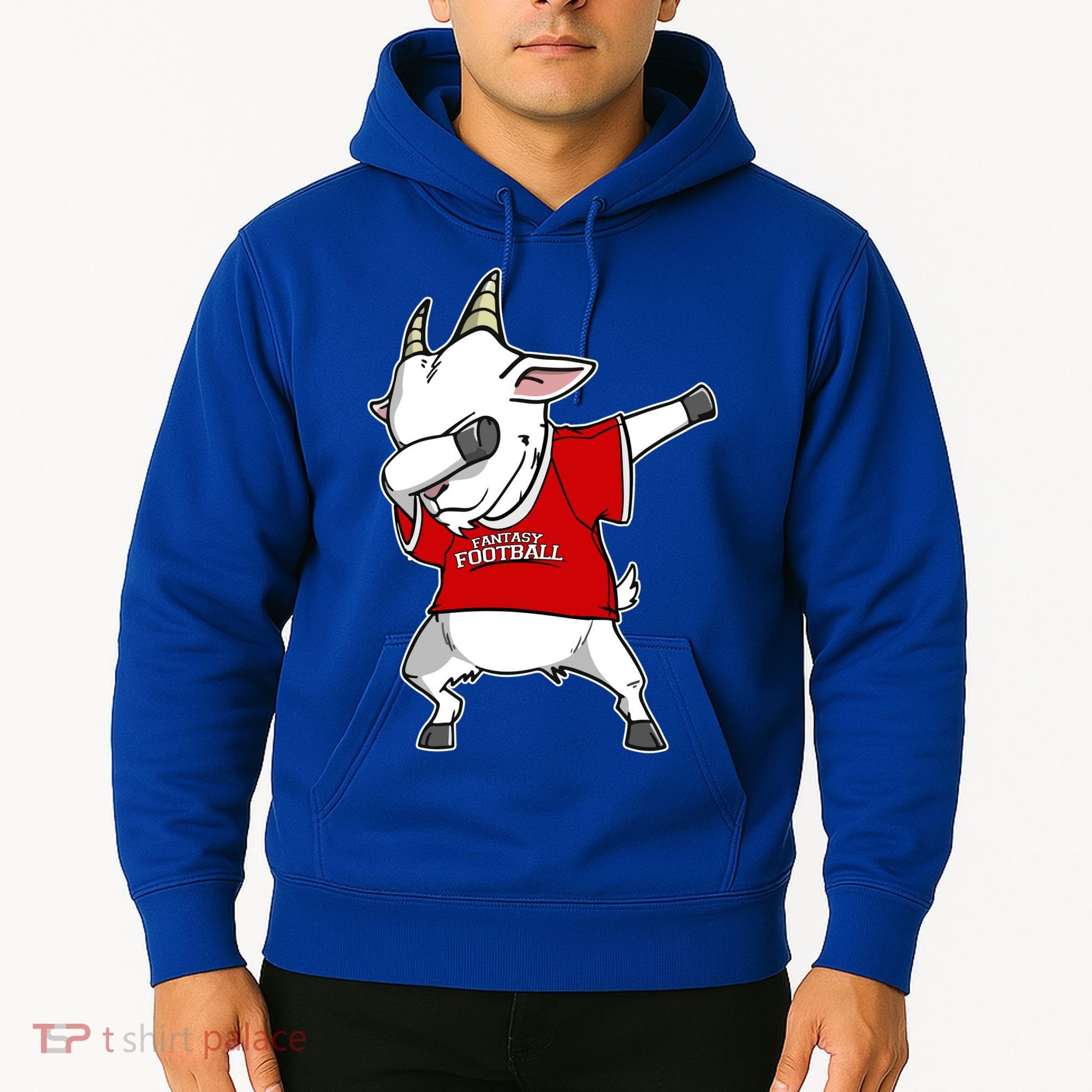 GOAT Dabbing Fantasy Football Champion Hoodie