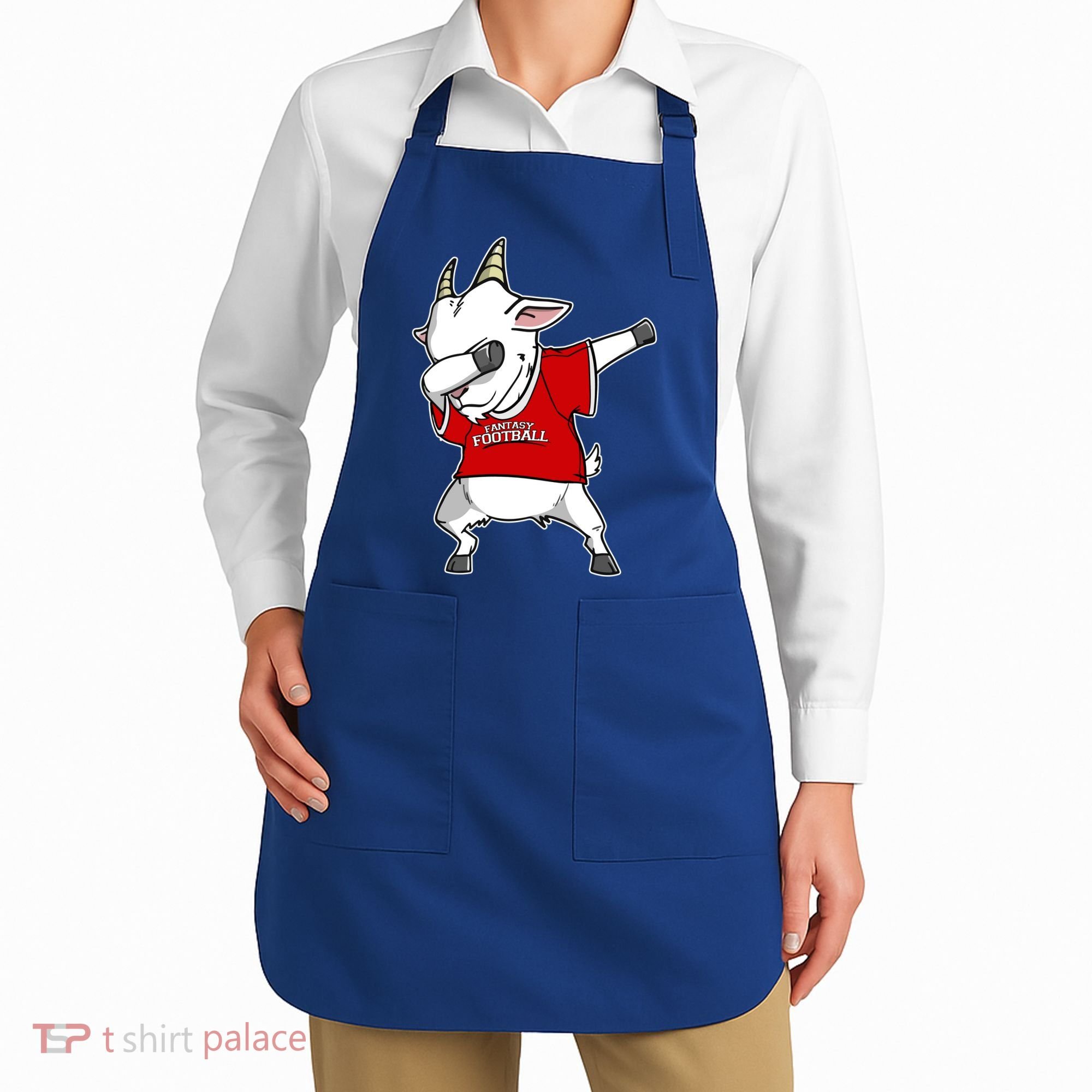 GOAT Dabbing Fantasy Football Champion Apron