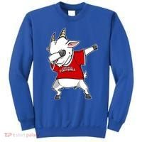 GOAT Dabbing Fantasy Football Champion Sweatshirt thumb 0