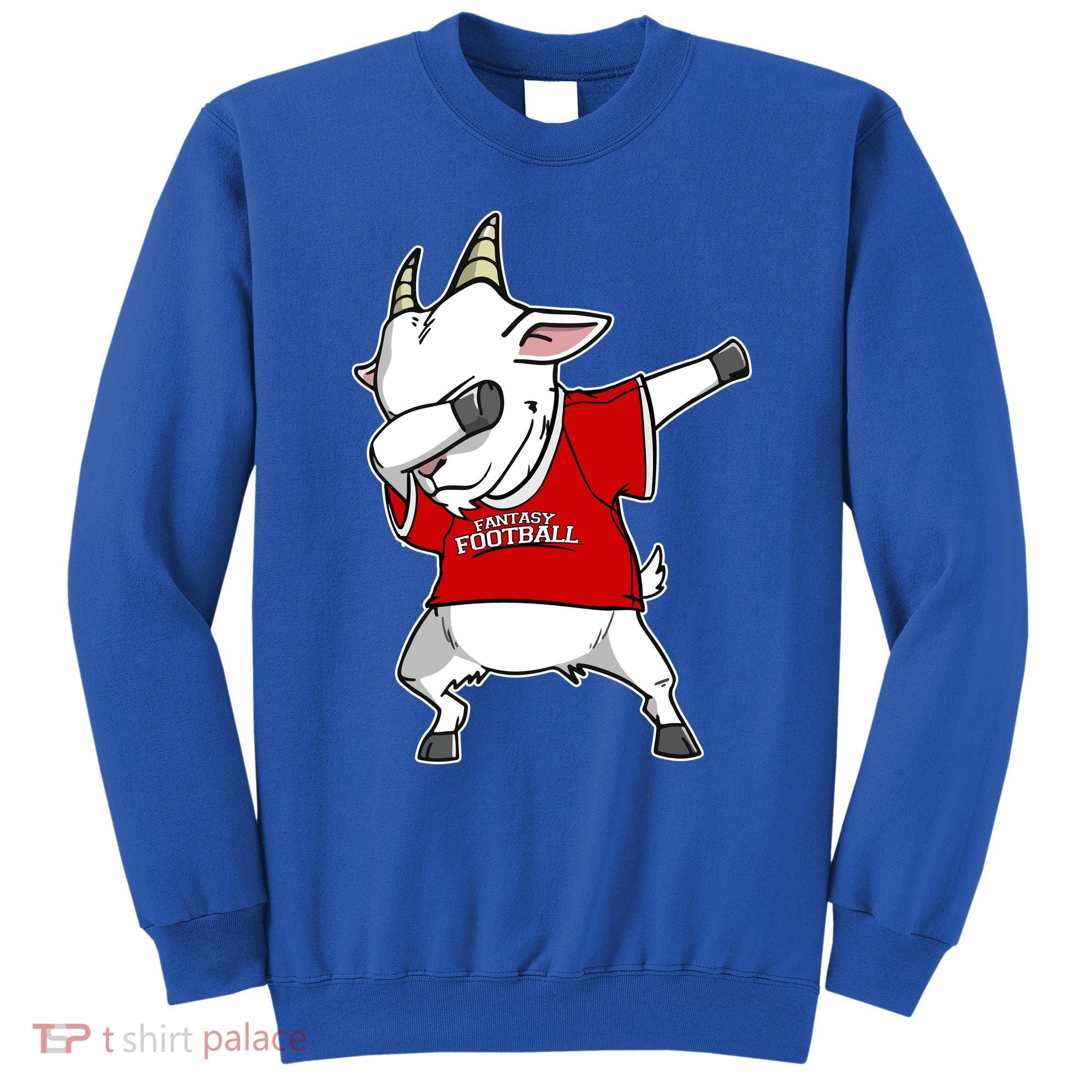 GOAT Dabbing Fantasy Football Champion Sweatshirt